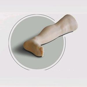 Child leg bone marrow puncture model